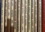 book spines