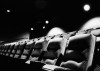 movie theater b&w