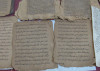Manuscript being copied