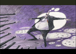 3. Amjad Rasmi, Al-Sharq Al-Awsat, January 7, 2015 The Jordanian cartoonist Amjad Rasmy, for the pan-Arab daily Al-Sharq Al-Awsat, drew this as his first reaction to the killings—a man protecting a word bubble from gunmen.