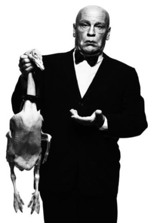 Albert Watson Alfred Hitchcock with Goose 1973 2014-LR