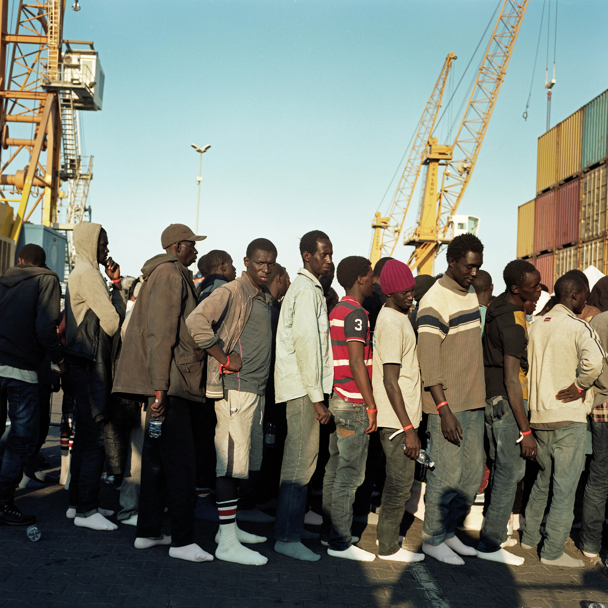 Port of Catania, Sicily, Italy, June 2015.