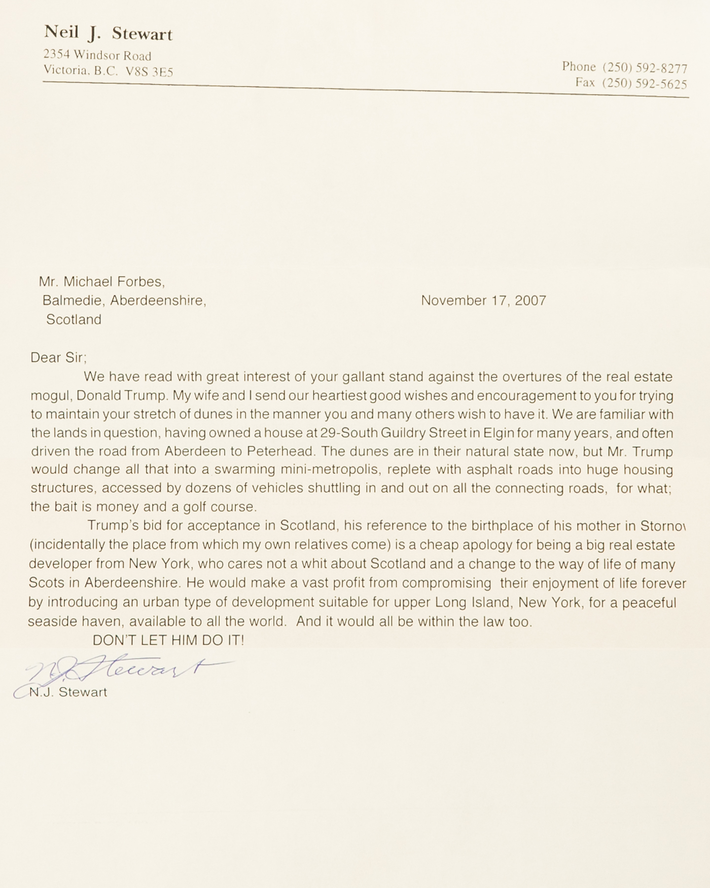 trump090616sheilaforbes071letter