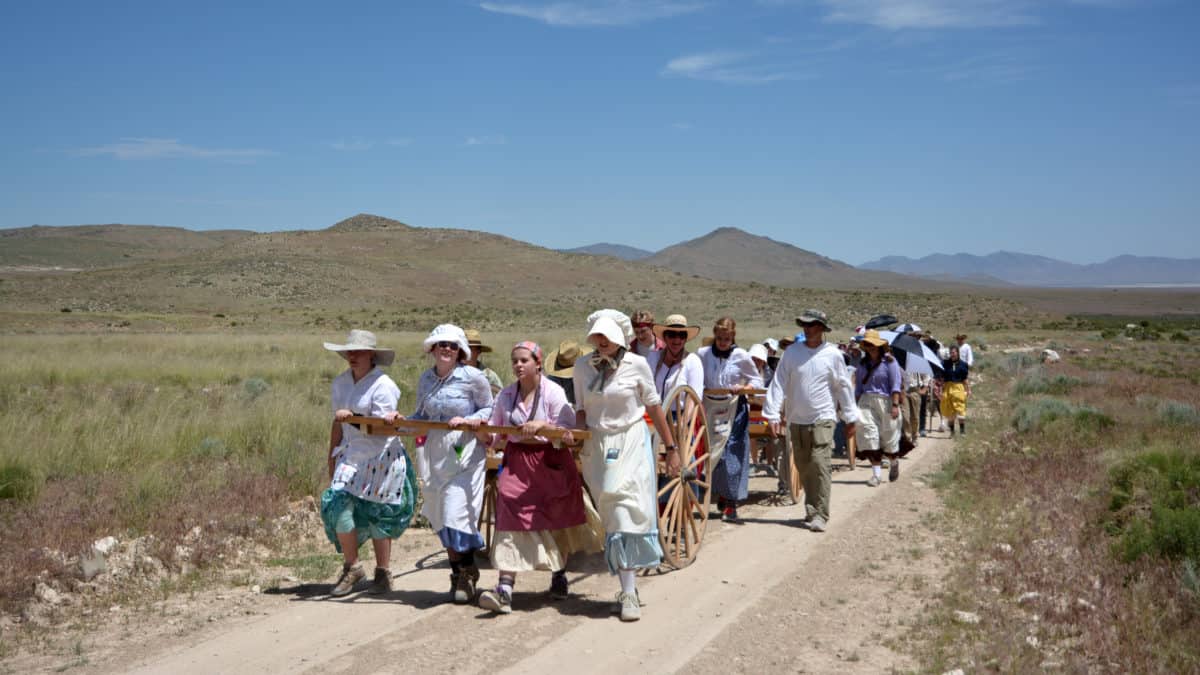 A Long Hot Walk to the Mormon Promised Land pic