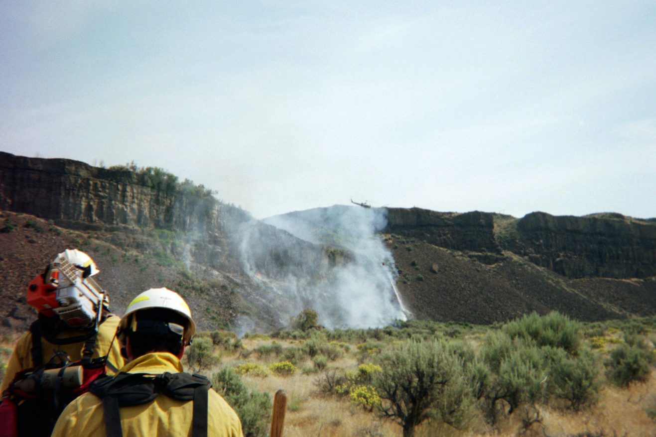 Harrison Dietzman firefighting