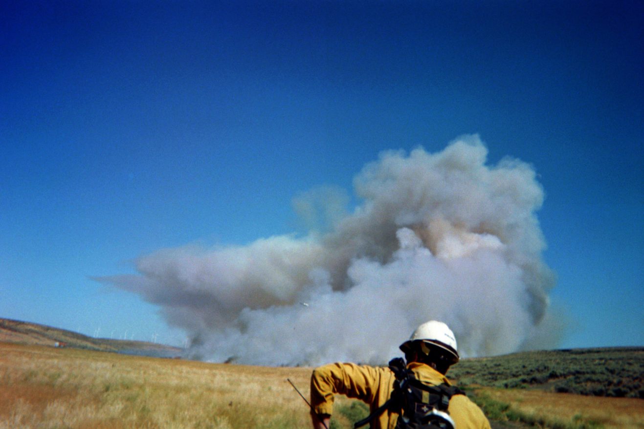 Harrison Dietzman firefighting