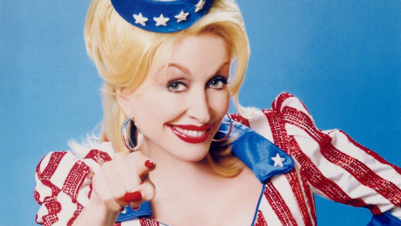 Dolly Parton as Uncle Sam